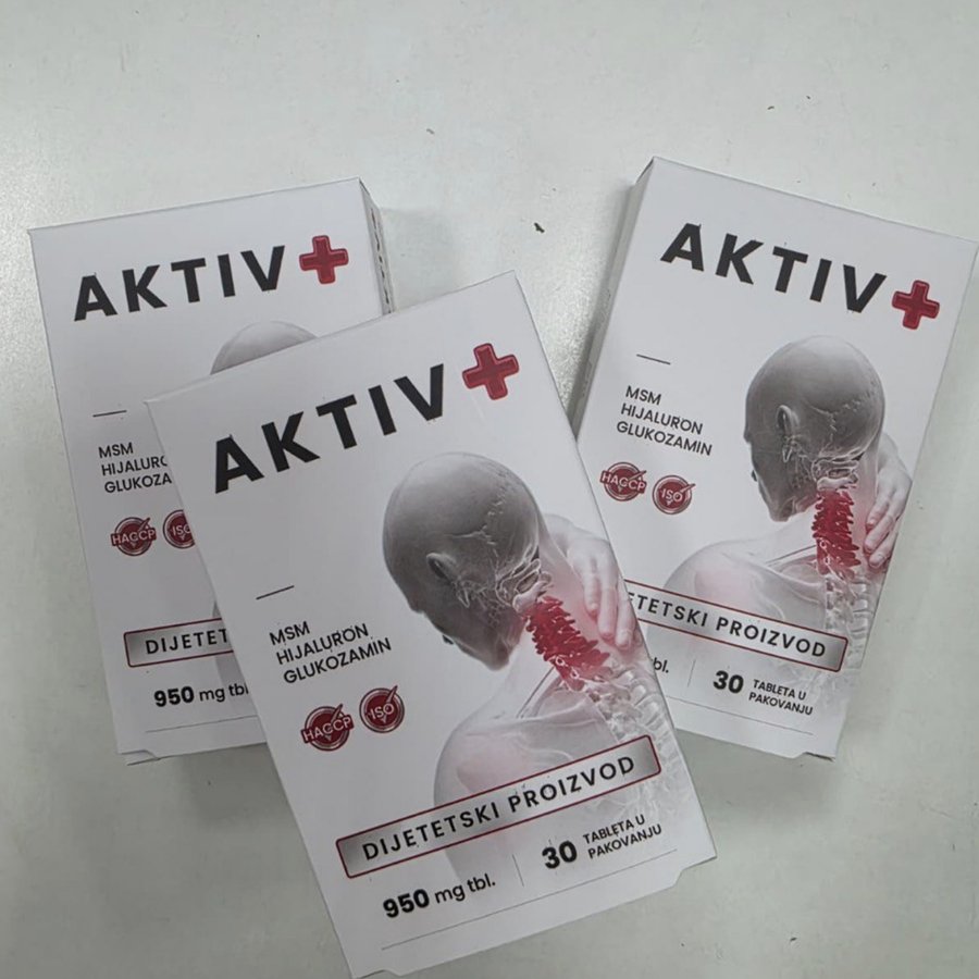 Aktiv+ 2 kutije — za duži period