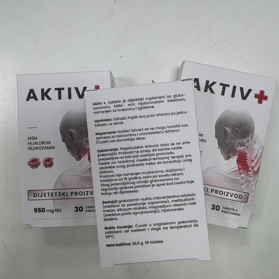 Aktiv+ 3 kutije — da ne prekidate