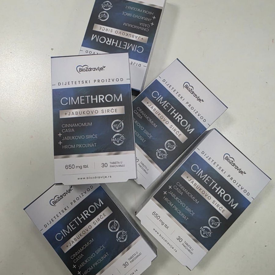 CimetHrom 2 kutije — za mesec pri dve dnevno