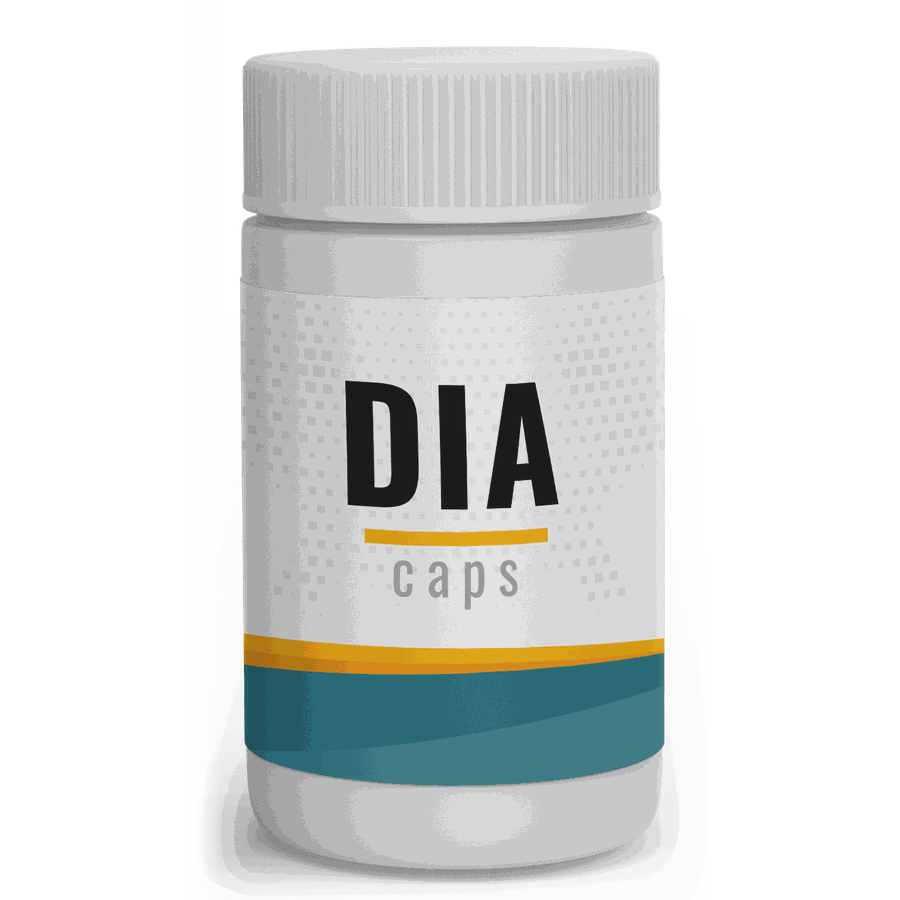 DIA caps — bela bočica sa kapsulama