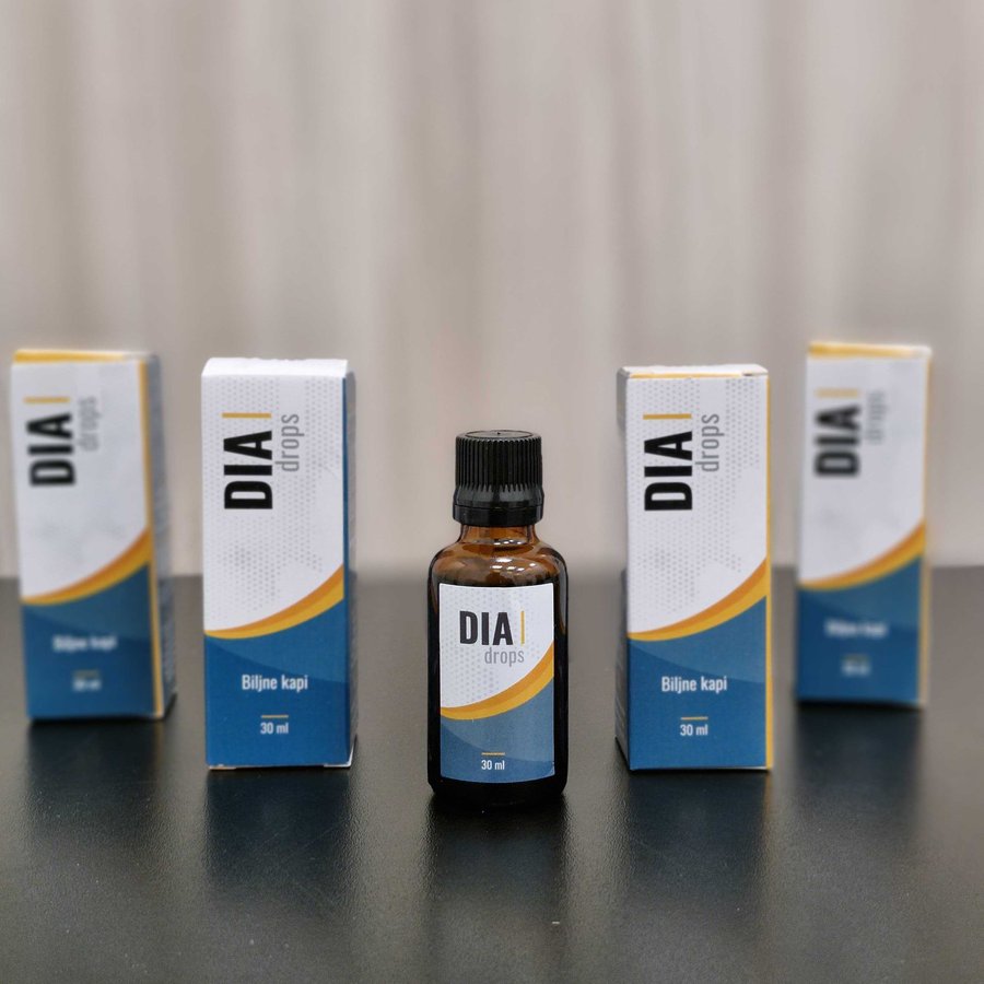 DIA drops 2 bočice — za duži period