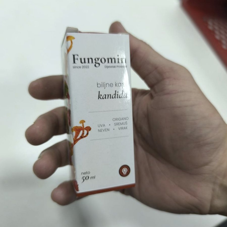 Fungomin 1 bočica — 50 ml, oko dve nedelje