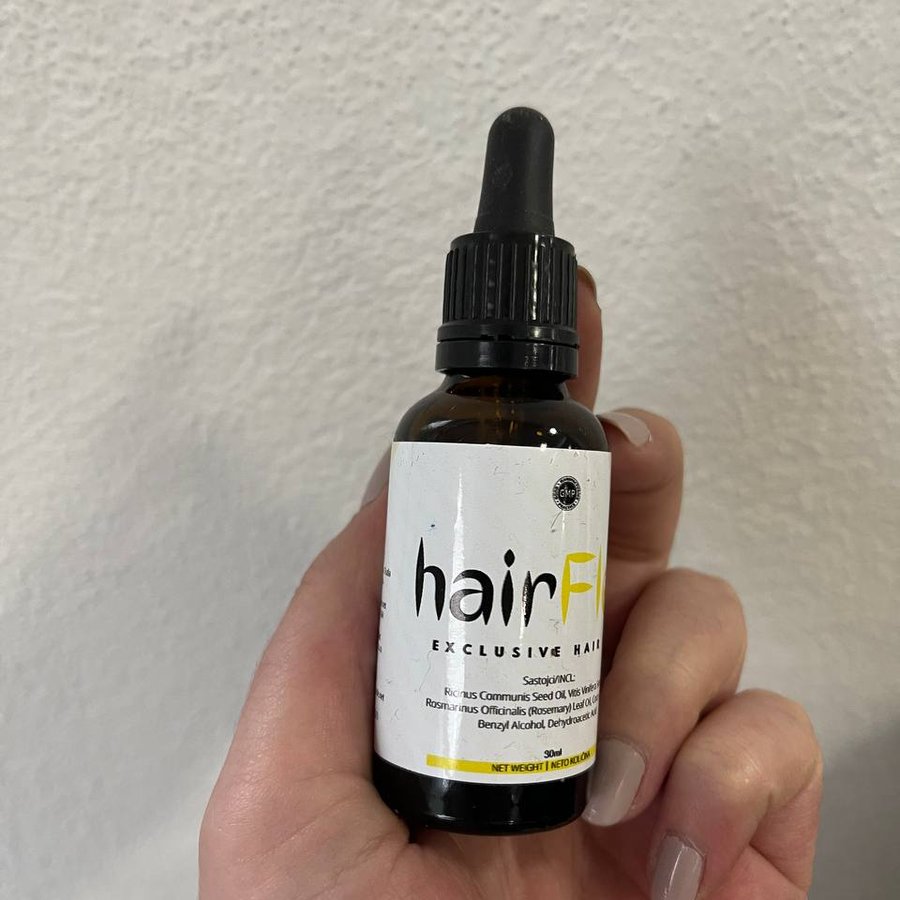 HairFlex — bočica ulja za kosu sa kapaljkom