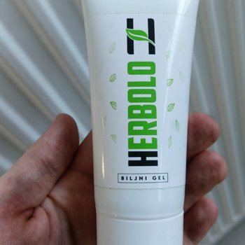 Herbolo — tuba biljnog gela