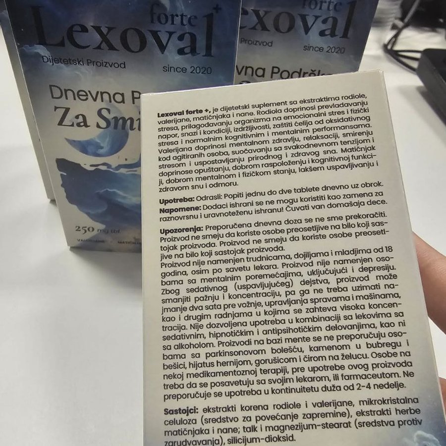 Lexoval forte+ 2 kutije — za dve serije sa pauzom