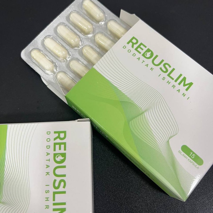 Reduslim — kutija i blister sa kapsulama