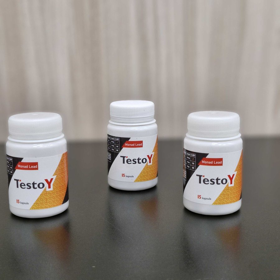 TestoY — bočica sa 15 kapsula