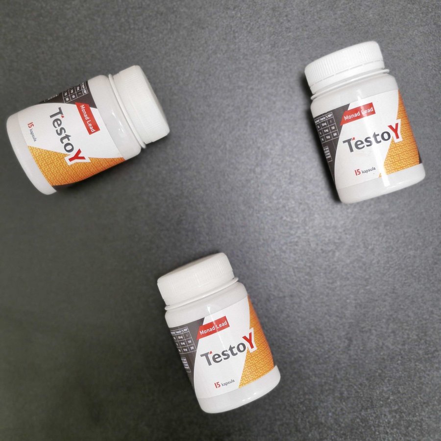 TestoY 1 bočica — 15 kapsula, za probu